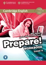 Prepare! 4 Workbook with Audio - Joseph Nicki