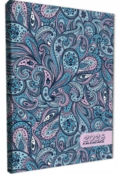 Kalendarz 2026 A5 dzienny sb/nd osobno Paisley - EV-Corp