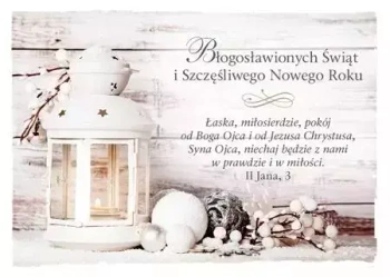 Kartka na Boże Narodzenie 3. Łaska, miłosierdzie...