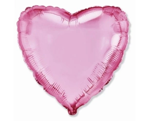 Balon foliowy 46cm Serce jasnoróżowe - Godan