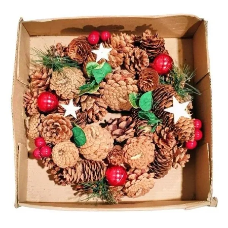 Stroik wieniec bożonarodzeniowy - Rembowskiego 9