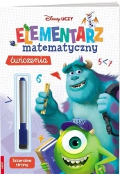Disney Uczy. Elementarz matematyczny. Ćwiczenia - praca zbiorowa
