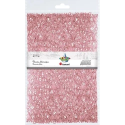 Tkanina dekoracyjna różowa 60x50cm - Titanum