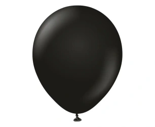 Balony Standard Black 100szt - Godan
