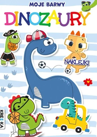 Moje barwy. Dinozaury - praca zbiorowa