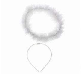 Opaska aureola biała - Godan