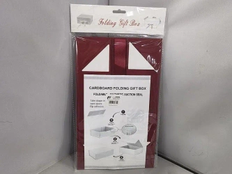 Pudełko prezentowe ciemno czerwone - ADAR