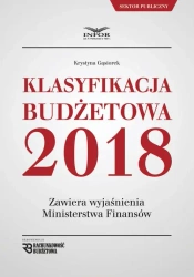 eBook Klasyfikacja budżetowa 2018 - Krystyna Gąsiorek