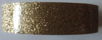 Taśma brokatowa z gwiazdkami złota 18mmx2m - Galeria Hobby