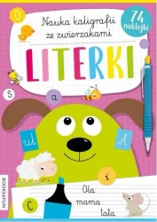 Nauka kaligrafii ze zwierzakami. Literki - praca zbiorowa