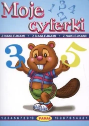 Moje cyferki z naklejkami - opracowanie zbiorowe