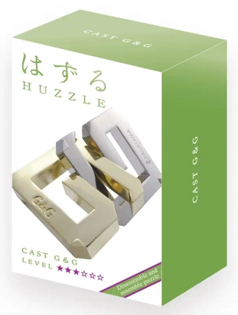 Łamigłówka Huzzle Cast G&G poziom 3/6 - Hanayama