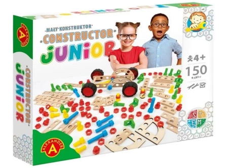 Mały Konstruktor Junior - Constructor 150el ALEX - Alexander