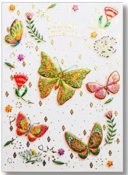 Kartka okolicznościowa Imieniny TS55 - Trend