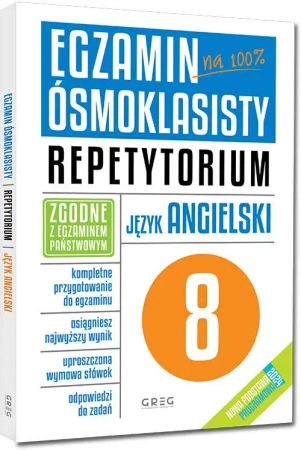Egzamin ósmoklasisty - j. ang. Repetytorium 2025 - praca zbiorowa