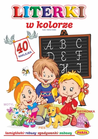 Literki w kolorze - Halina Gołek