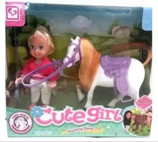 Lalka z koniem - Pegaz Toys