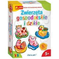 Magnesy na lodówkę - Zwierzęta gospod i dzikie - Ranok-Creative