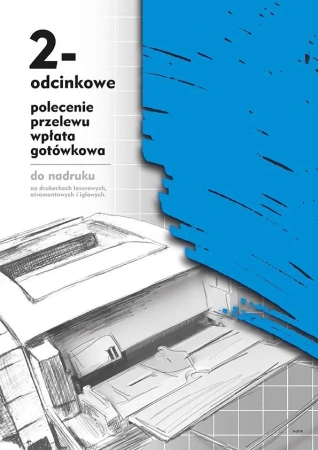2-odcinkowe polecenie przelewu - wpłata... F-110-2 - Michalczyk i Prokop