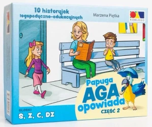 Historyjki obrazkowe. Papuga Aga Opowiada cz. 2 - Marzena Piętka