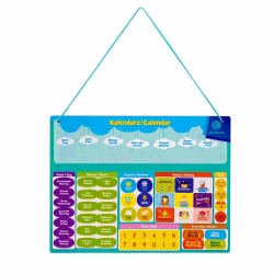 Magnetyczny zestaw edukacyjny Astrafun nauka kalendarza 56 elementów - ASTRA art-pap