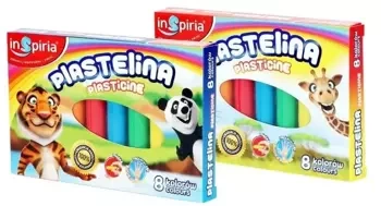 Plastelina 8 kolorów - InSpiria