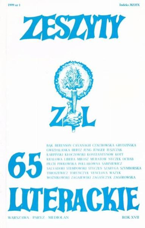 Zeszyty literackie 65 1/1999 - praca zbiorowa