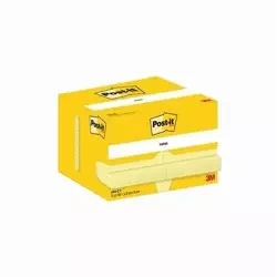 Kateczki samoprzylepne 51x76mm 12x100K żółte - Post-It