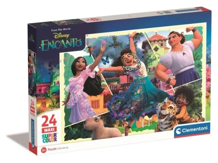 Puzzle 24 Maxi Super Kolor Disney Encanto - Clementoni