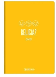 Zeszyt A5/60K kratka Religia (10szt) - HERLITZ