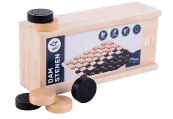 Warcaby drewniane turystyczne - Quint