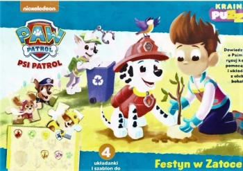 Psi Patrol. Kraina puzzli. Festyn w Zatoce Przygód - praca zbiorowa