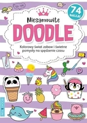 Kolorowanka z naklejkami - Niesamowite Doodle - praca zbiorowa