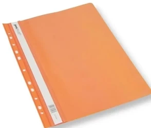 Skoroszyt A4 z perforacją pomarańczowy (20szt) - Penword