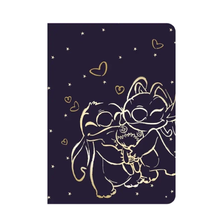 Zeszyt A5 32k.kratka Disney Gold Stitch wzór 2 - PATIO