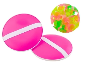 Gra zręcznościowa Paletki z piłką z przyssawkami