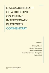 Discussion Draft of a Directive on Online... - praca zbiorowa