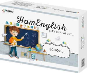Gra językowa Angielski HomEnglish Let’s chat about school - praca zbiorowa