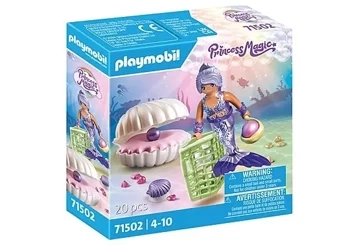 Zestaw figurek Princess Magic 71502 Syrenka z perłową muszelką - Playmobil