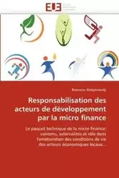 Responsabilisation des acteurs de développement par la micro finance - ALOKPENOUDJI-B