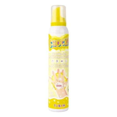 Multisensoryczny pianko-żel Shock! wanilia 200ml - TUBAN