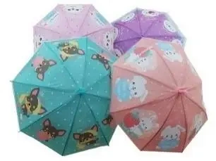 Parasol dziecięcy z gwizdkiem Pluszaczki mix - Madej