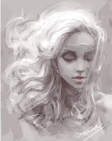 Twoje Hobby. Malowanie po numerach. Młoda kobieta - Twoje Hobby