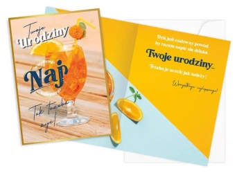 Karnet V Urodziny - Kukartka