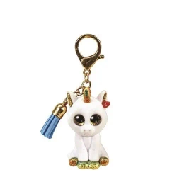 Mini Boos zawieszka biały jednorożec - Pixy - TY