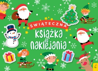 Świąteczna książka do naklejania - Opracowanie zbiorowe