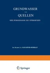Grundwasser Und Quellen - Hans Hofer