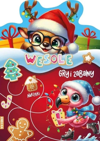 Wesołe gry i zabawy z reniferem - praca zbiorowa