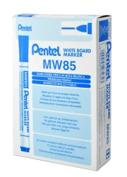 Marker suchościeralny ekonomiczny MW85 niebieski 12 szt. - PENTEL