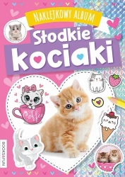 Naklejkowy album Słodkie kociaki - praca zbiorowa